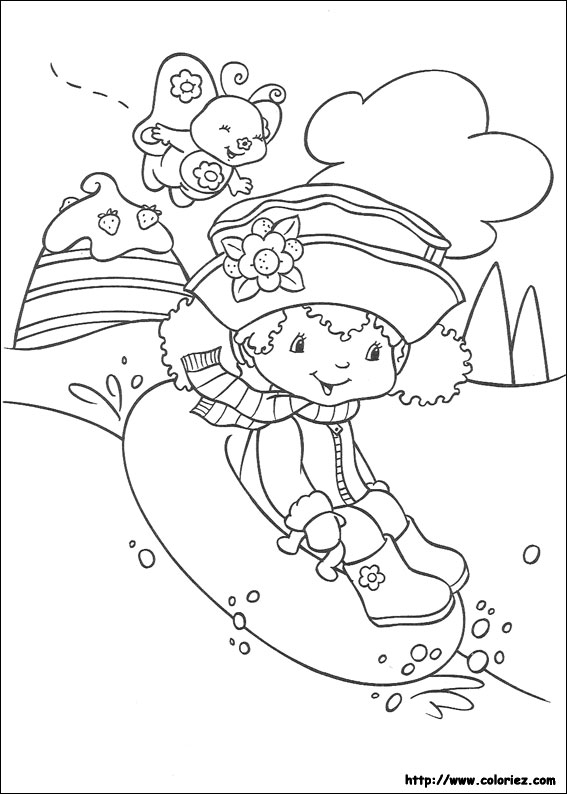 coloriage charlotte au fraise rub coloriage charlotte au fraise